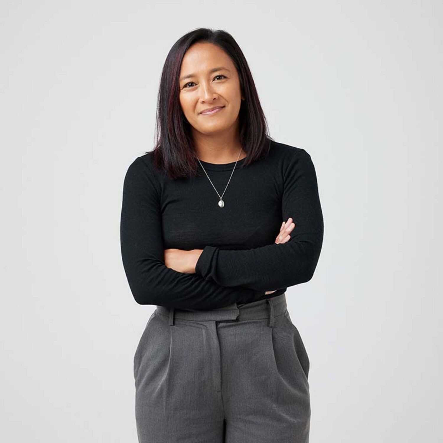 Abigael Jamieson standing with her arms crossed.