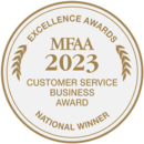 MFAA 2023 customer service business national award