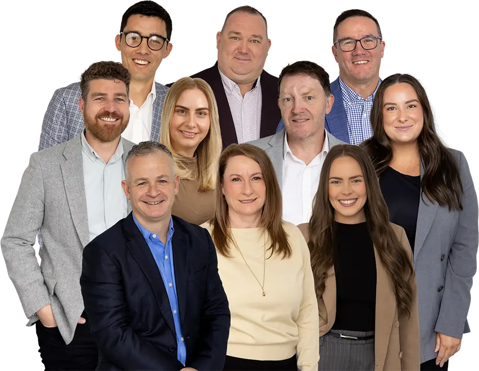 A group of regional Victoria brokers