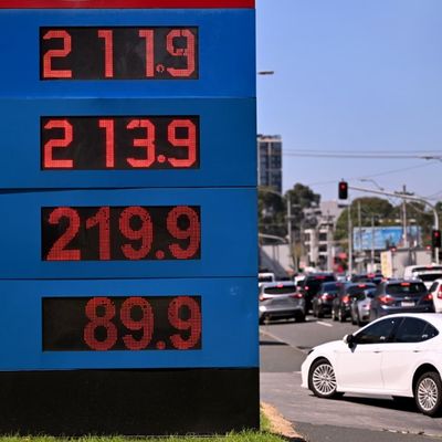 petrol_price_board - UFINANCIAL Petrol price board at an Australian fuel station showing rising fuel costs linked to inflation.