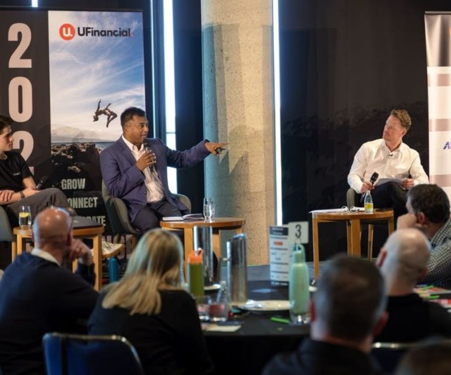 Leigh Deledio interviews th Everlab Team at the UFinancial Conference 2026